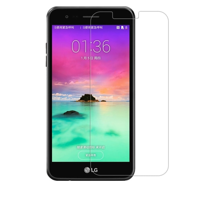 Folie sticla protectie ecran, calitate 9H, LG K10 (2017), transparenta