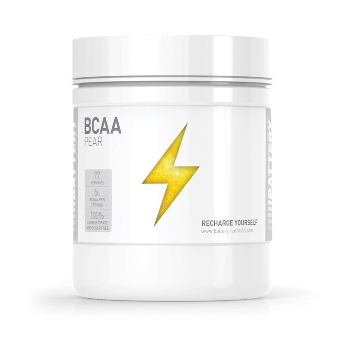 Aminoacizi Battery Nutrition BCAA Powder, Flavored, 0.500kg