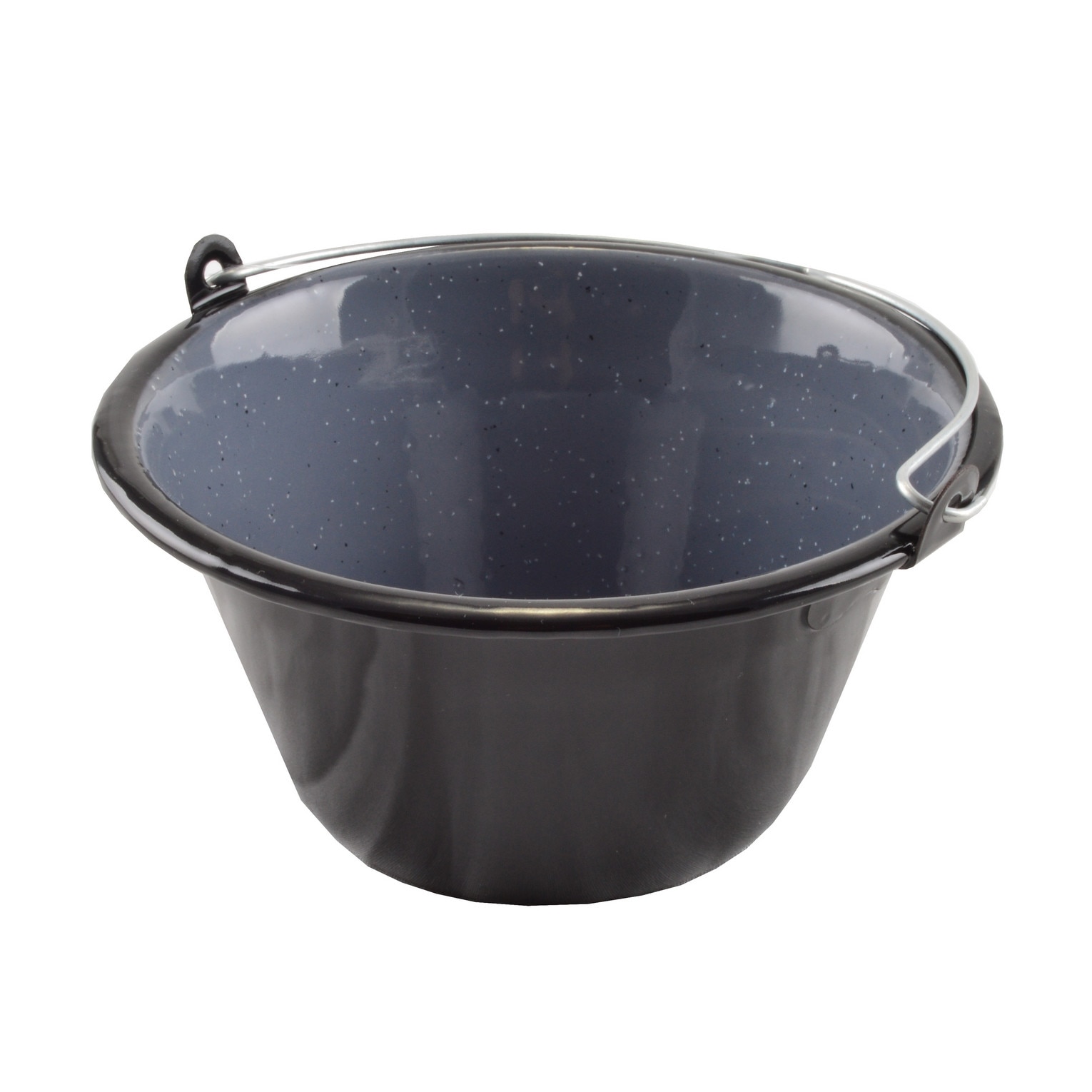 Ceaun emailat pentru servire 0,8L, negru, Perfect Home