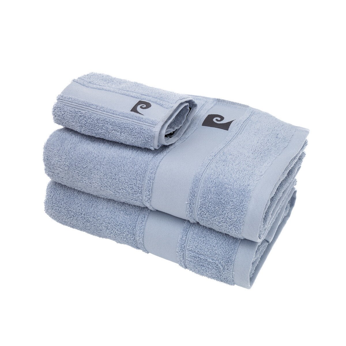Set de 3 prosoape baie Pierre Cardin, culoare Bleo