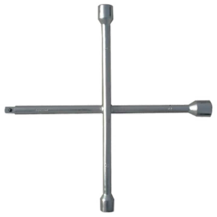 Ключ за джанти MTX, Кръстат, 17 х 19 х 21 mm, Квадрат 1/2", Дебелина 16 mm