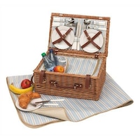 Cos picnic Bremen Madison Park, 4 persoane, elegant, patura inclusa, 46 x 30 x 21 cm