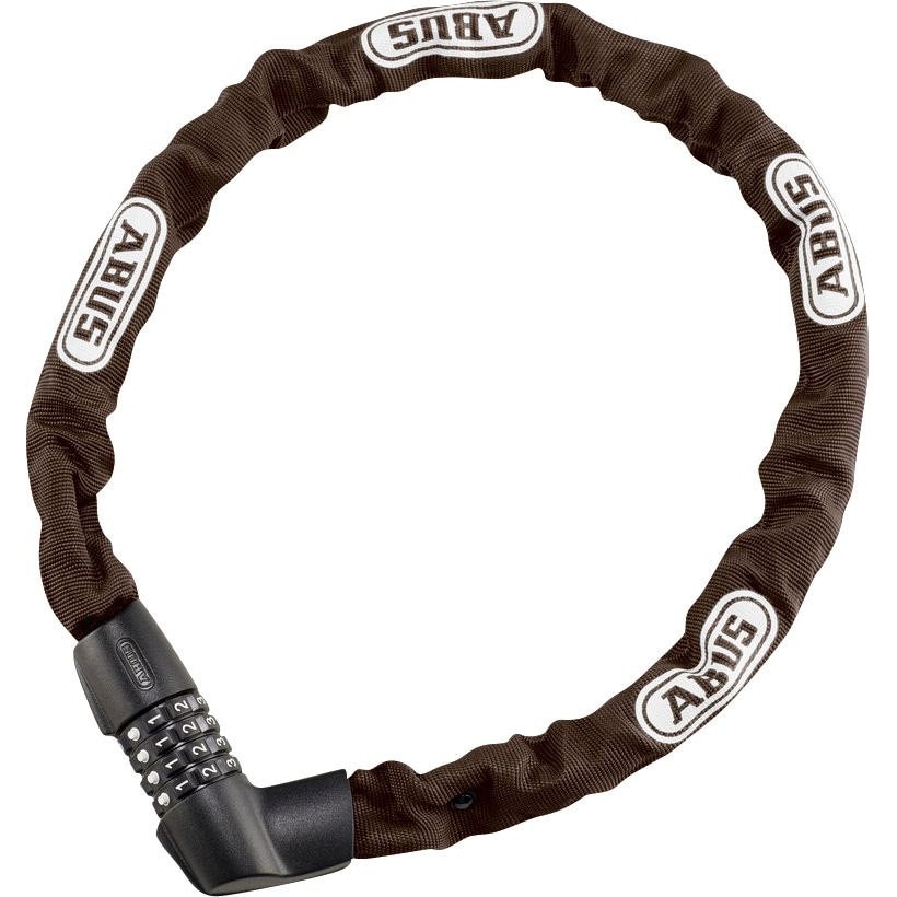 Antifurt cu lant Abus Tresor Brown,maro