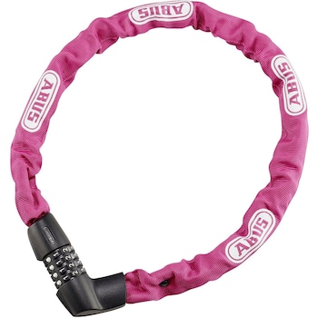 Antifurt cu lant Abus Tresor Coral,roz Antifurt cu lant Abus Tresor Coral,roz