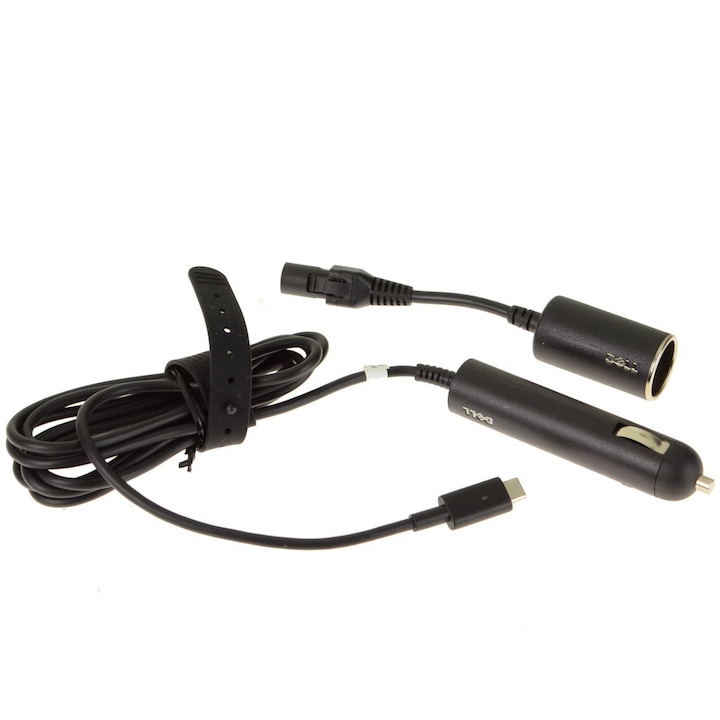 Alimentator auto original Dell Latitude 7390 2-in-1, USB-C 65W