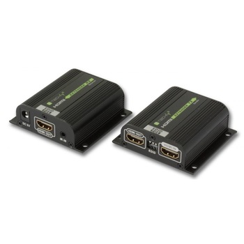 Extensie HDMI, Techly, Cat6 / 6A / 7, Raza de pana la 40m, IR Extensie HDMI, Techly, Cat6 / 6A / 7, Raza de pana la 40m, IR