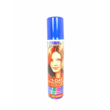 Fixativ colorant pentru o zi , Venita, 60 ml, red spark Fixativ colorant pentru o zi , Venita, 60 ml, red spark