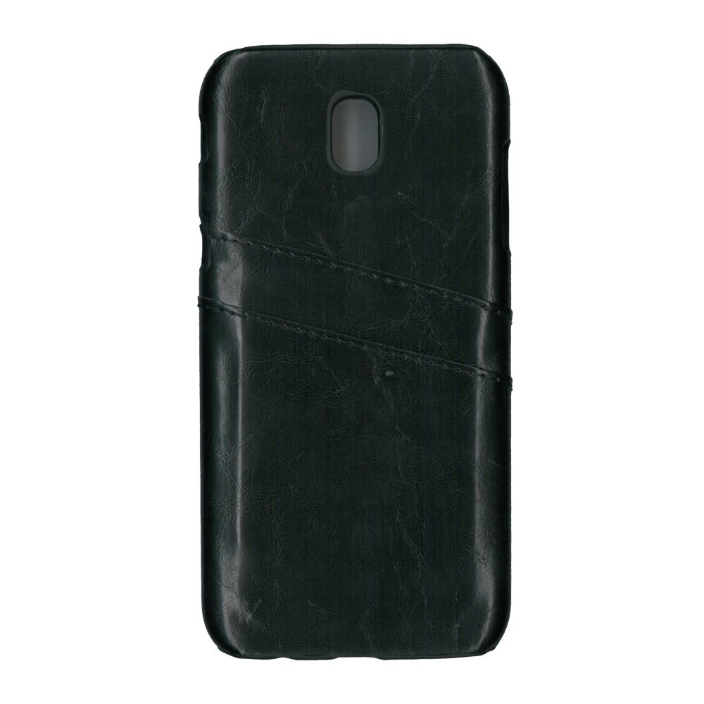 Carcasa de protectie cu buzunare card, EuroCell, pentru Samsung Galaxy J5 2017, negru