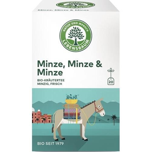 Ceai de Menta, Menta si Menta Bio 20dz Lebensbaum