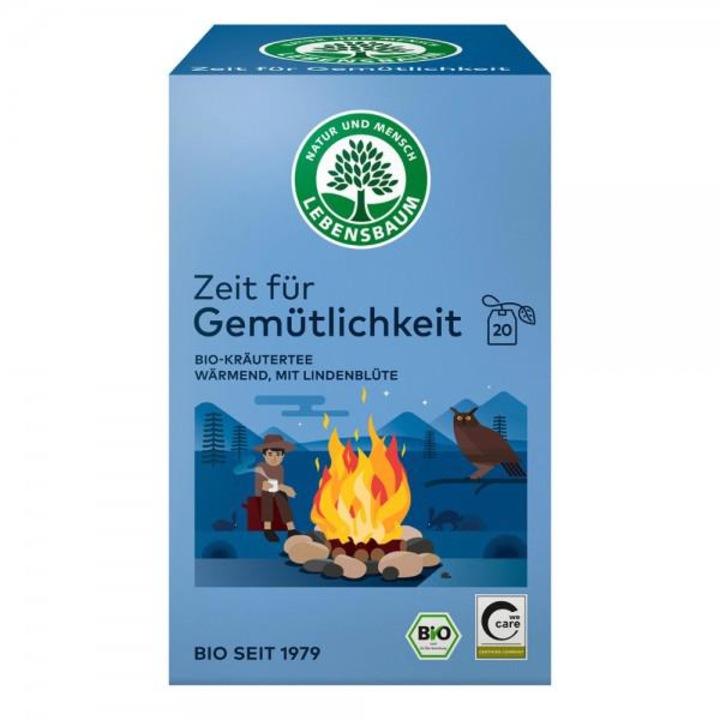 Ceai de tei si foc de tabara x20 plicuri bio, 30g, Lebensbaum