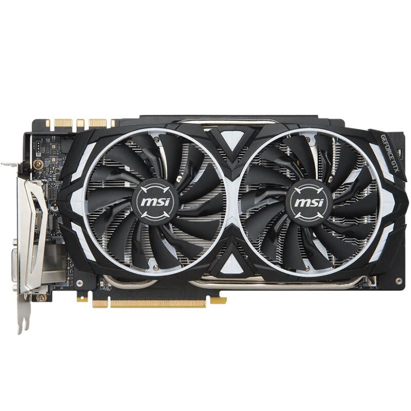 Placa video MSI GTX 1080 TI ARMOR, 11GB GDDRX5, 392-bit - eMAG.ro