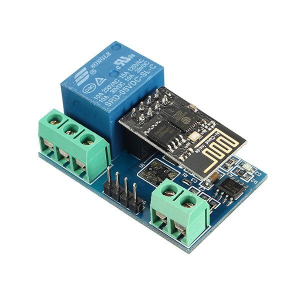 Modul esp8266 cu wifi si releu