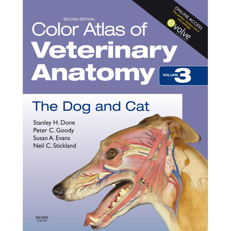 Color Atlas of Veterinary Anatomy, Volume 3, The Dog and Cat de Stanley H. Done
