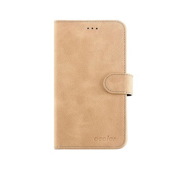 Husa de protectie flip cover pentru Cubot Note Plus, Bej Husa de protectie flip cover pentru Cubot Note Plus, Bej
