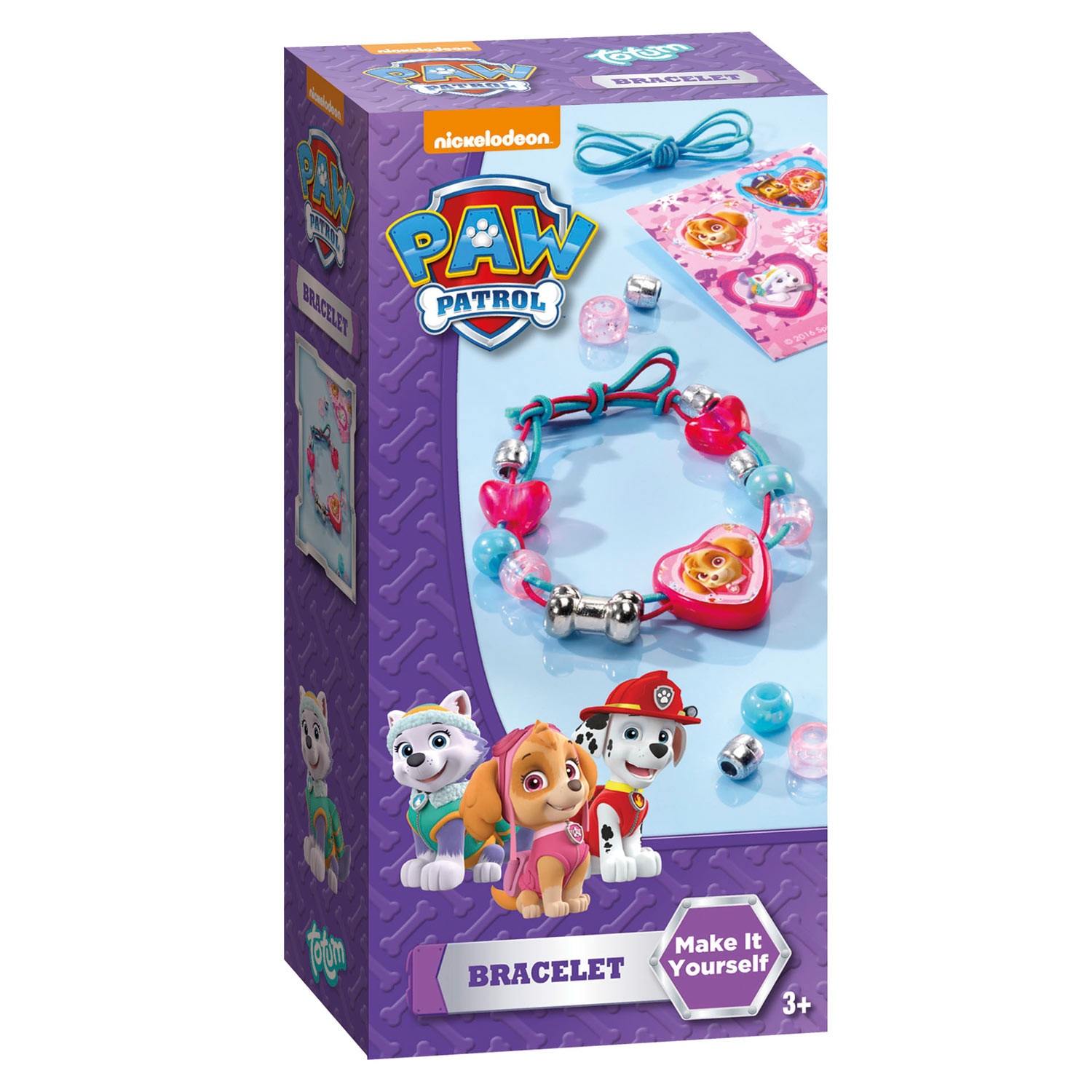 Mini set creatie Paw Patrol-Bratara, Totum
