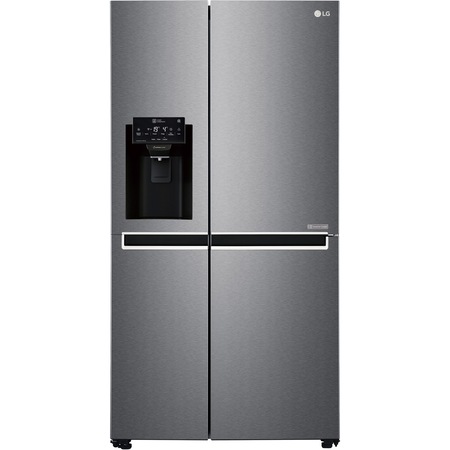 Side by side LG GSL471ICEZ, 601 l, No Frost, Dozator de apa/gheata, Touch control, Compresor Inverter linear, Clasa A++, H 179 cm, Argintiu