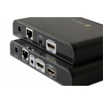 Extender HDbitT HDMI Tehnic Cat6 / 6A / 7, Raza de pana la 120m, IR Extender HDbitT HDMI Tehnic Cat6 / 6A / 7, Raza de pana la 120m, IR