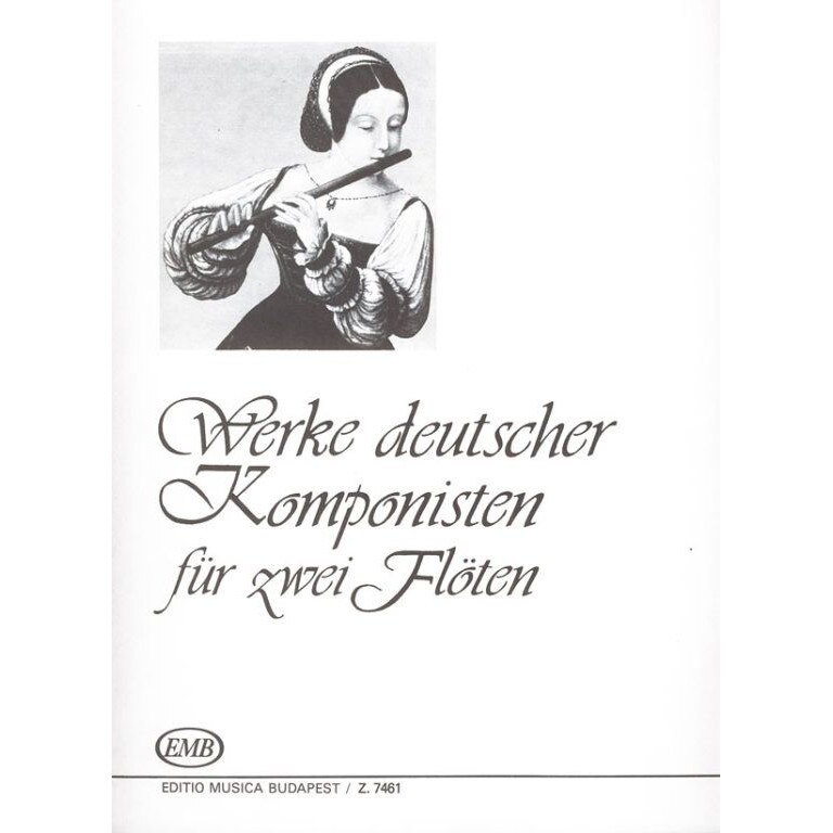 Fodor Ákos: WORKS BY GERMAN COMPOSERS for two flutes
