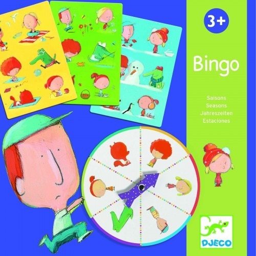 Joc bingo anotimpuri,Djeco