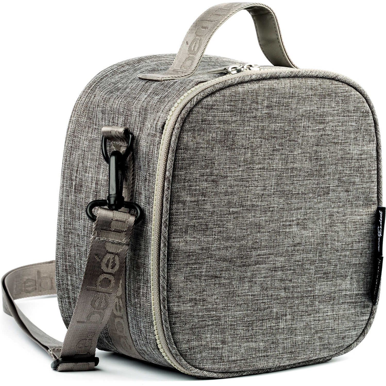 Geanta termoizolanta RAZZ cu termos si recipiente hrana incluse, BebeduE, Gri