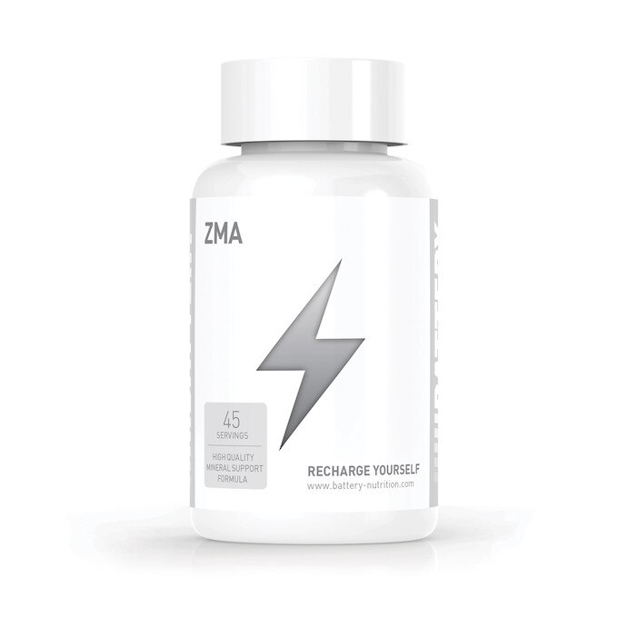 Minerale Battery Nutrition ZMA, 90 caps
