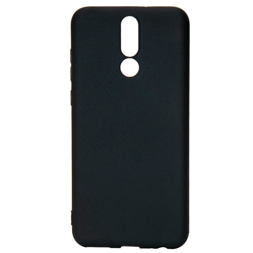 Husa de protectie Just Must Silicon Candy pentru Huawei Mate 10 Lite, Negru