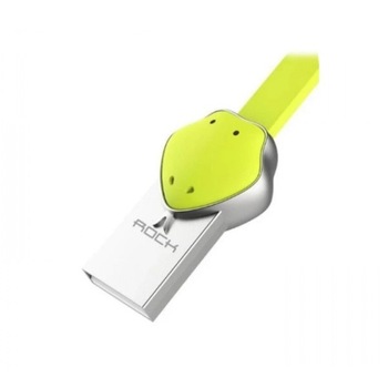 Cablu Micro USB Rockspace, Zodiac chinezesc, Sarpe, Verde Cablu Micro USB Rockspace, Zodiac chinezesc, Sarpe, Verde