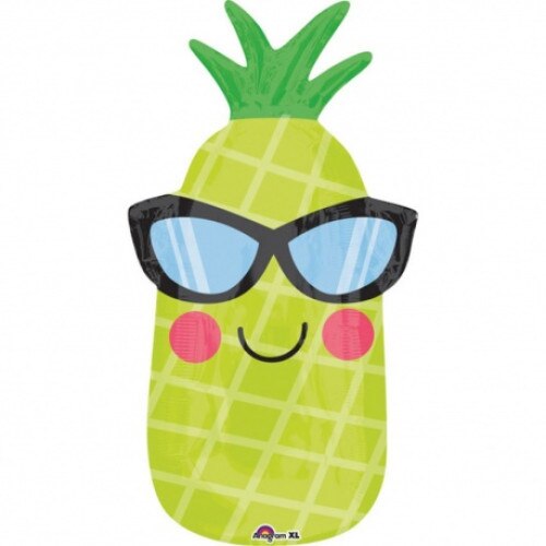 Balon Folie Figurina Ananas - 30 x 66cm, Amscan 35040