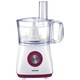 Кухненски робот Heinner Charm HFP-750BG, 750 W, Купа 1.2 л, Блендер 1.8 л, 4 диска, Бял/Бордо