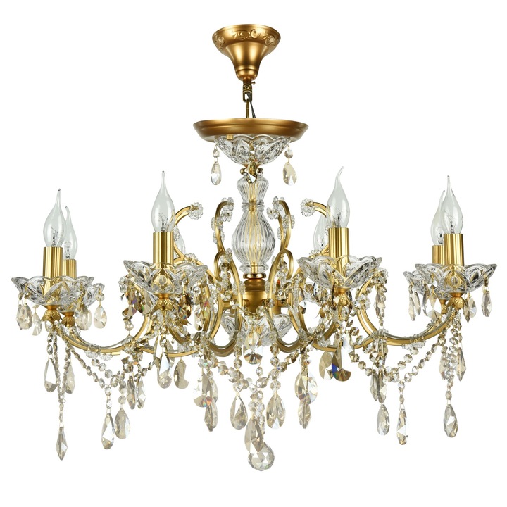 Lustra Maytoni Classic Sevilla Auriu ,8 X 60W E14