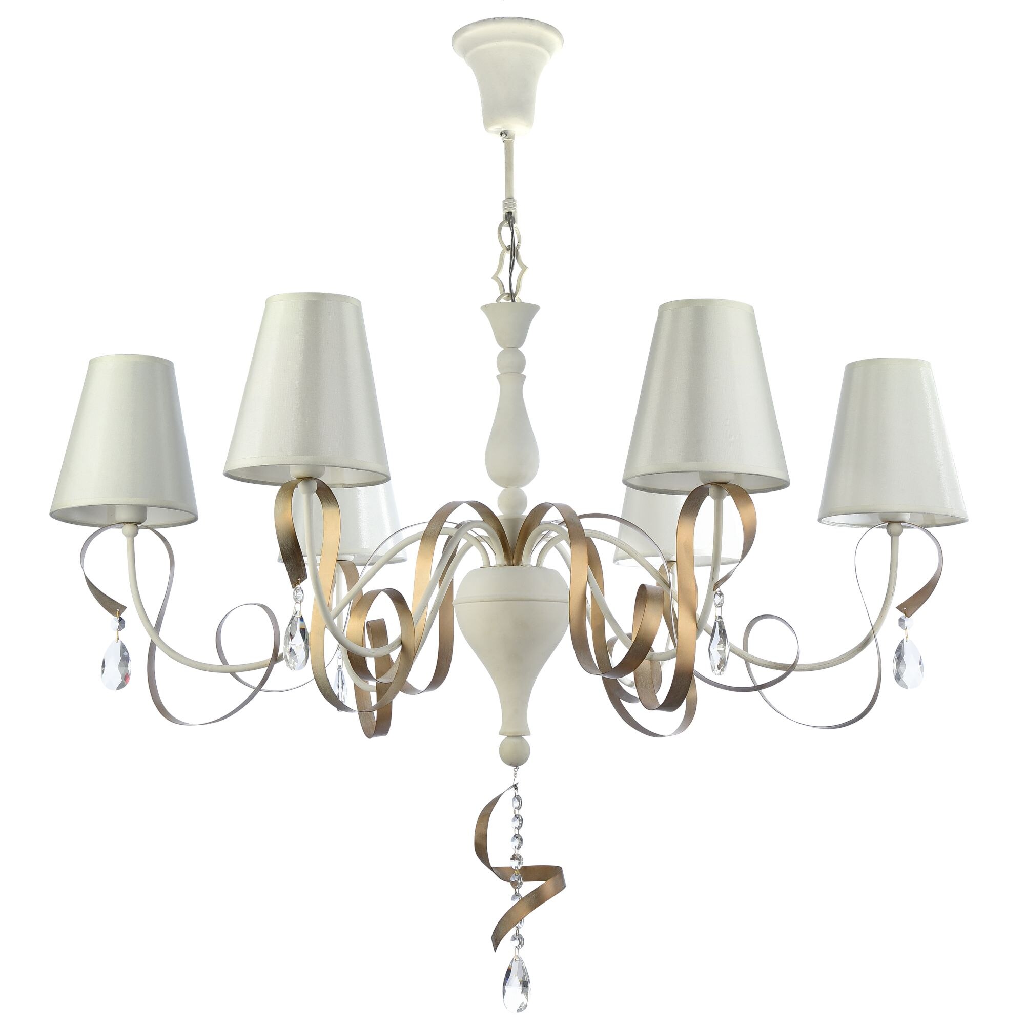 Lustra Maytoni Classic Intreccio Alb ,6 X 40W E14