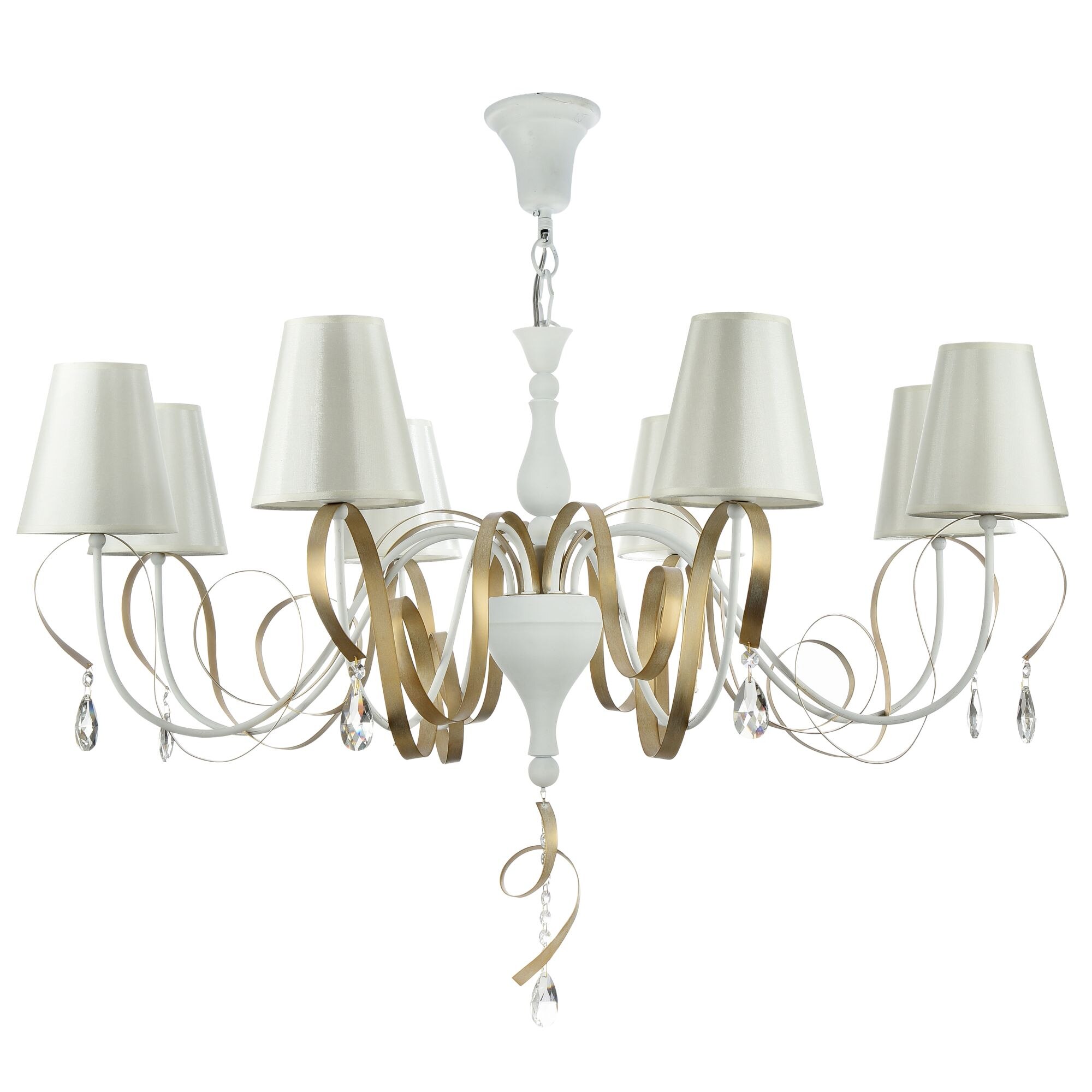 Lustra Maytoni Classic Intreccio Alb ,8 X 40W E14