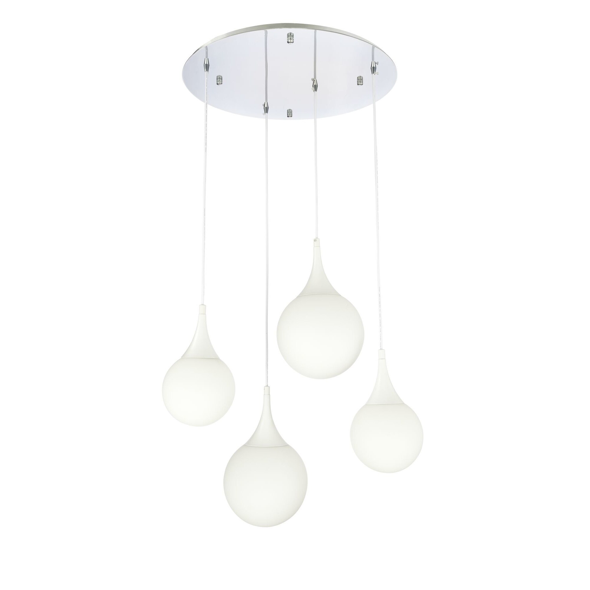 Lustra Maytoni Modern Dewdrop Crom ,4 X 8W E27