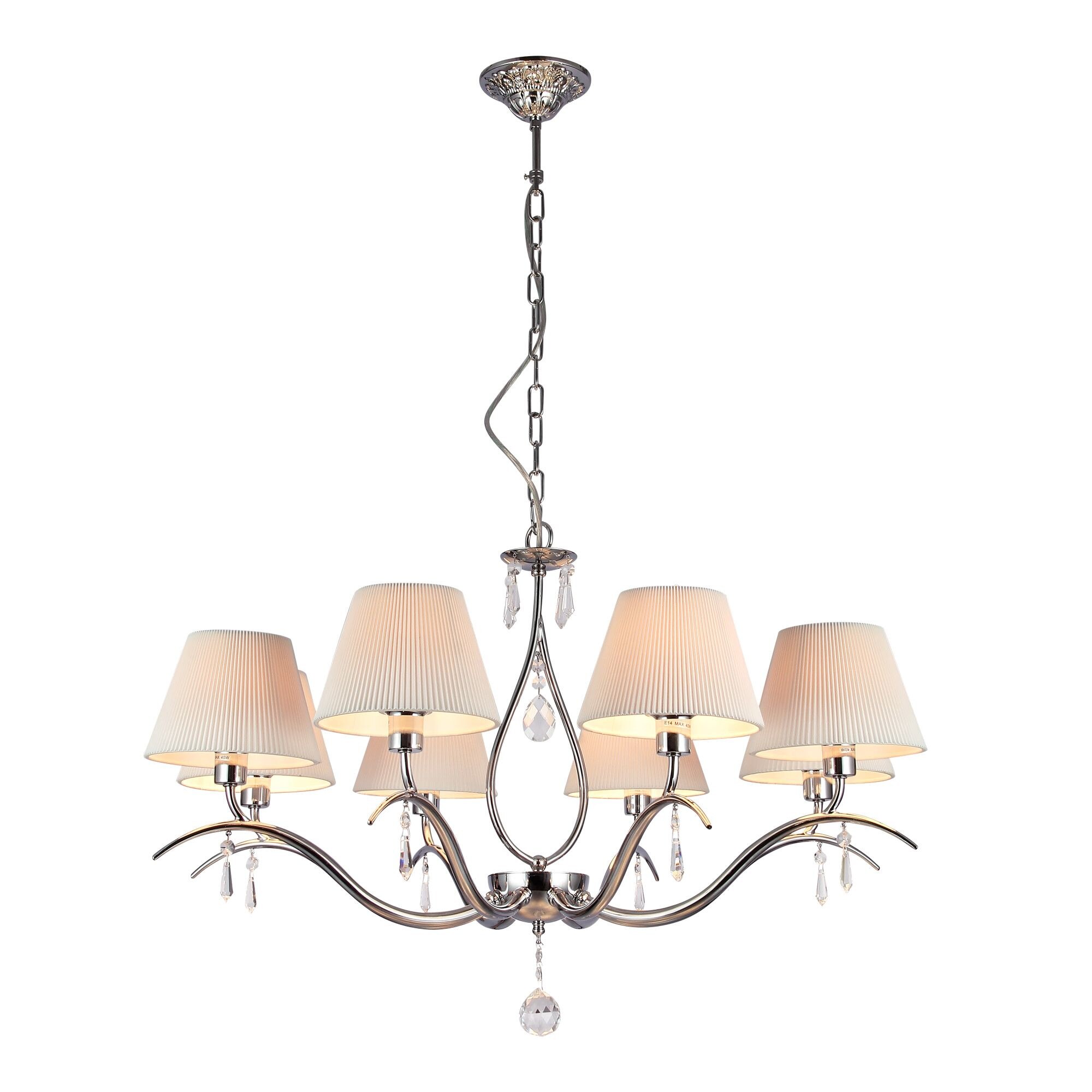 Lustra Maytoni Modern Talia Nichel ,8 X 40W E14