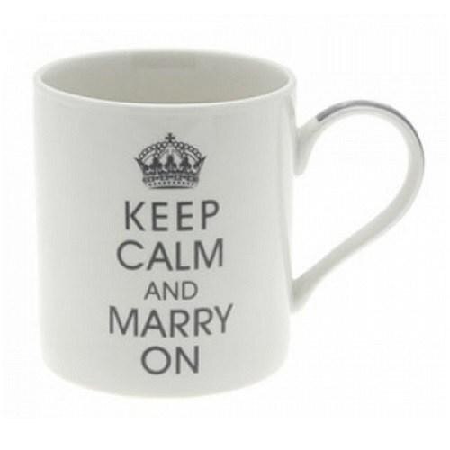 Cana portelan - Keep Calm & Marry On