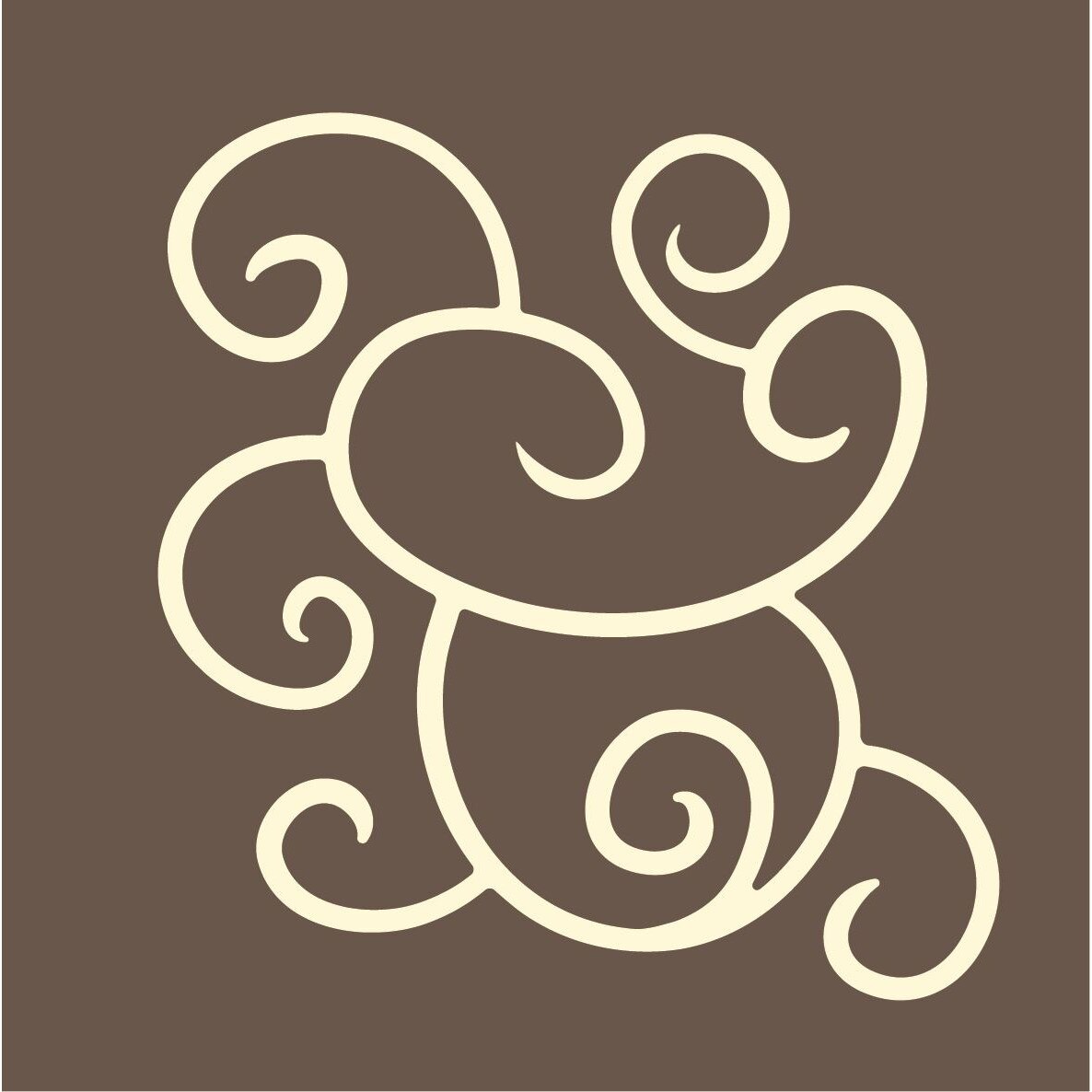 Set Servetele Flow, Champagne / Brown, 40x40 cm, 50 bucati