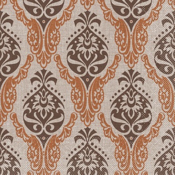 Set Servetele Doris, Cinnamon / Brown, 40x40 cm, 50 bucati Set Servetele Doris, Cinnamon / Brown, 40x40 cm, 50 bucati