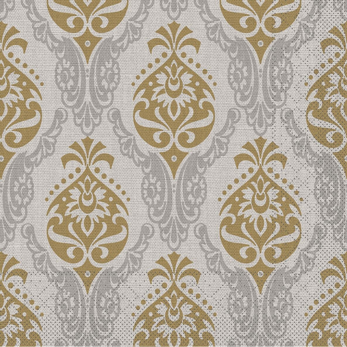 Set Servetele Doris, Silver / Gold, 40x40 cm, 50 bucati