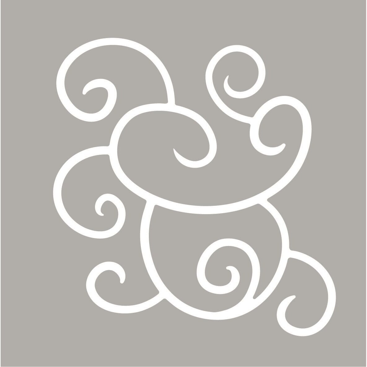 Set Servetele Flow, White / Green, 40x40 cm, 50 bucati