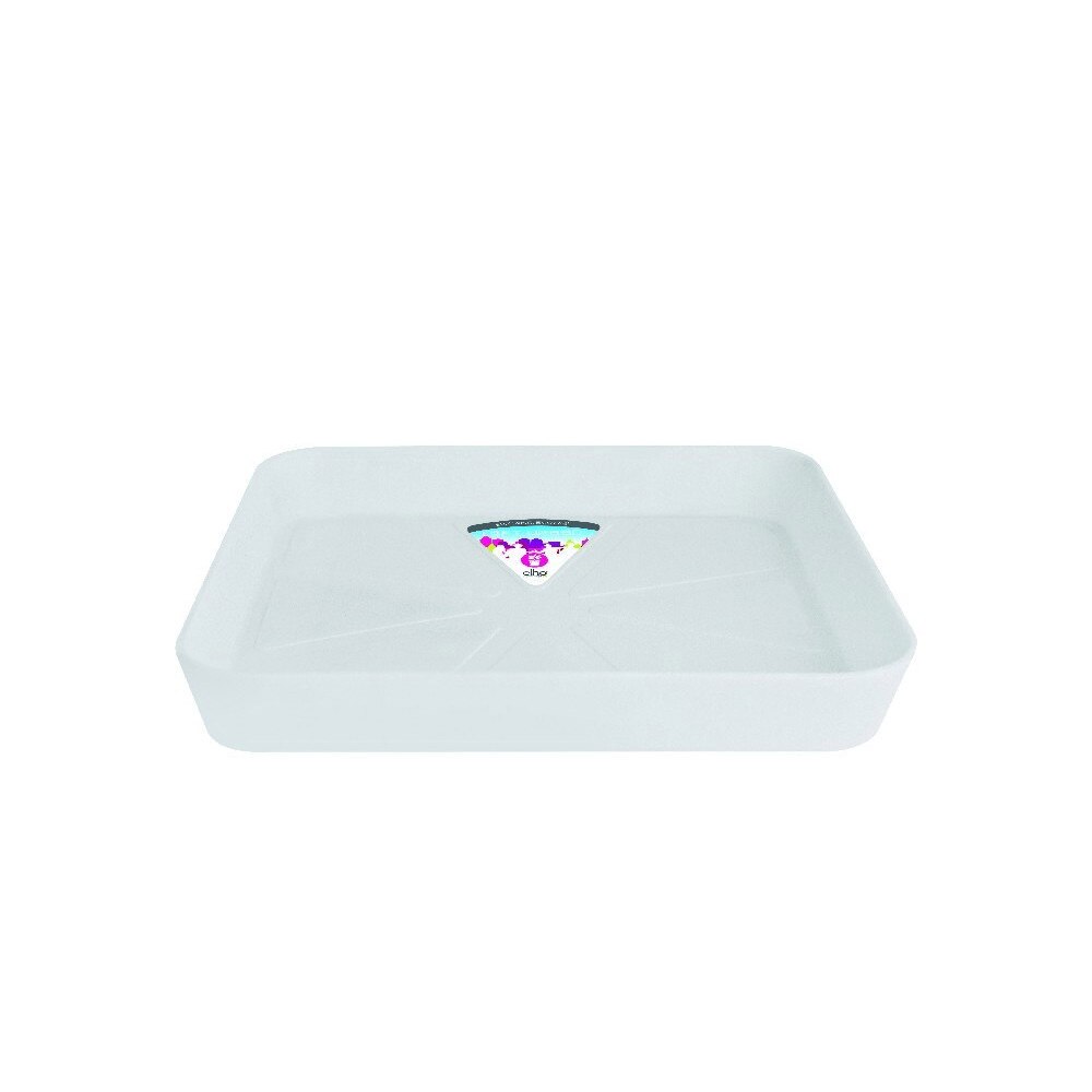 Farfurie Loft Urban Patrata 28 alb
