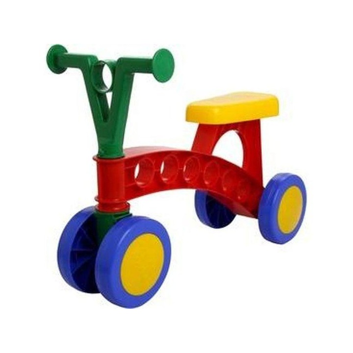 Színes futóbicikli (piros-kék-zöld)