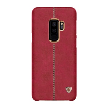 Husa spate din piele Nillkin Englon pentru Samsung Galaxy S9 Plus , rosu Husa spate din piele Nillkin Englon pentru Samsung Galaxy S9 Plus , rosu