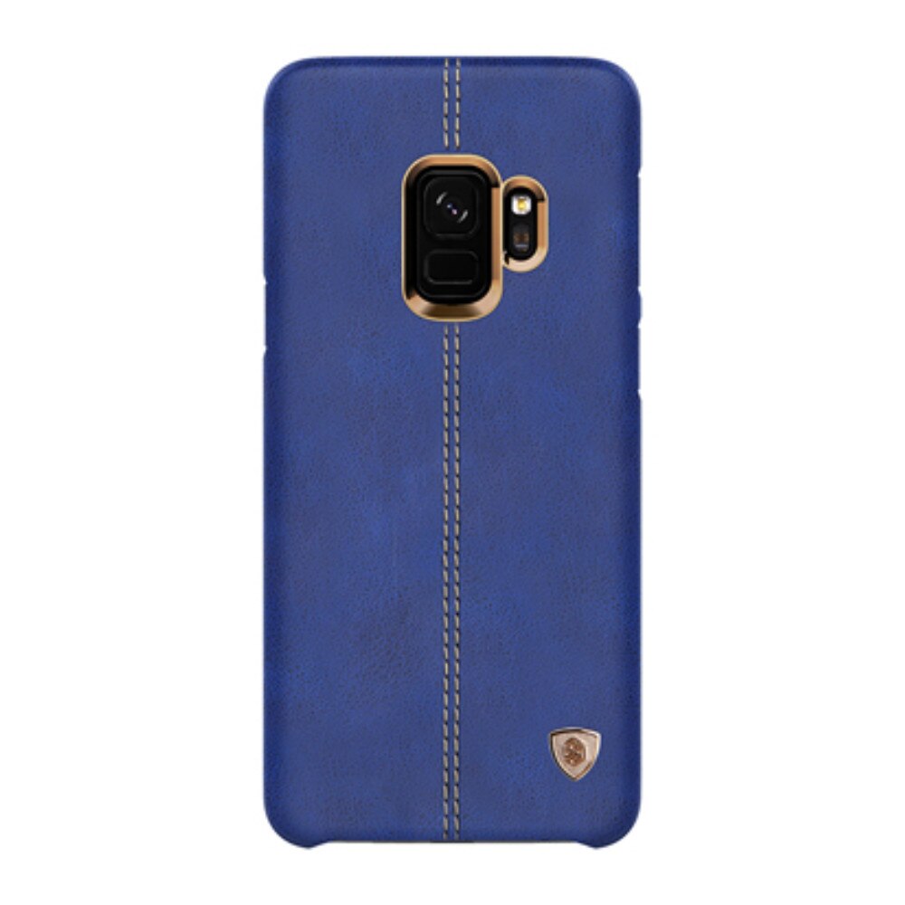Husa spate din piele Nillkin Englon pentru Samsung Galaxy S9, albastru