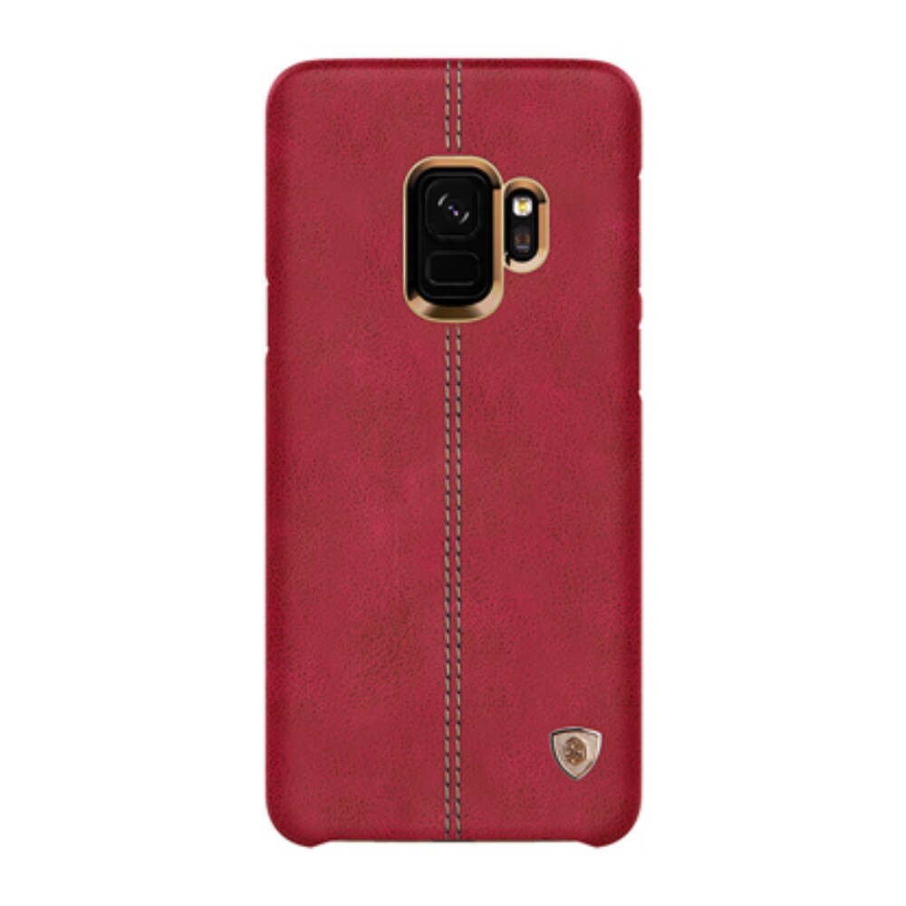 Husa spate din piele Nillkin Englon pentru Samsung Galaxy S9, rosu