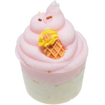 Sare de baie hidratanta Mallow Ice Cream Funday, Bomb Cosmetics 50g Sare de baie hidratanta Mallow Ice Cream Funday, Bomb Cosmetics 50g