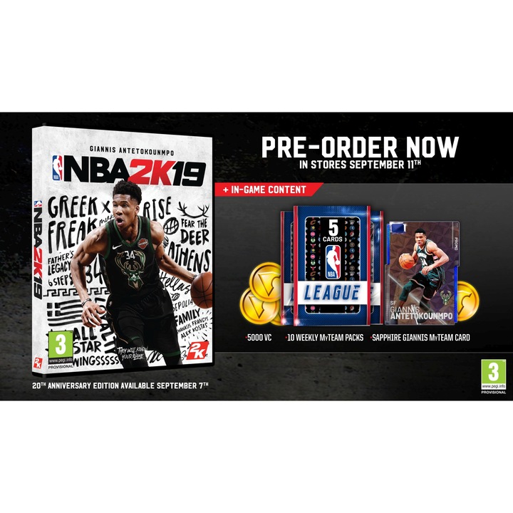 Joc Nba 2K19 (Code In A Box) pentru Pc