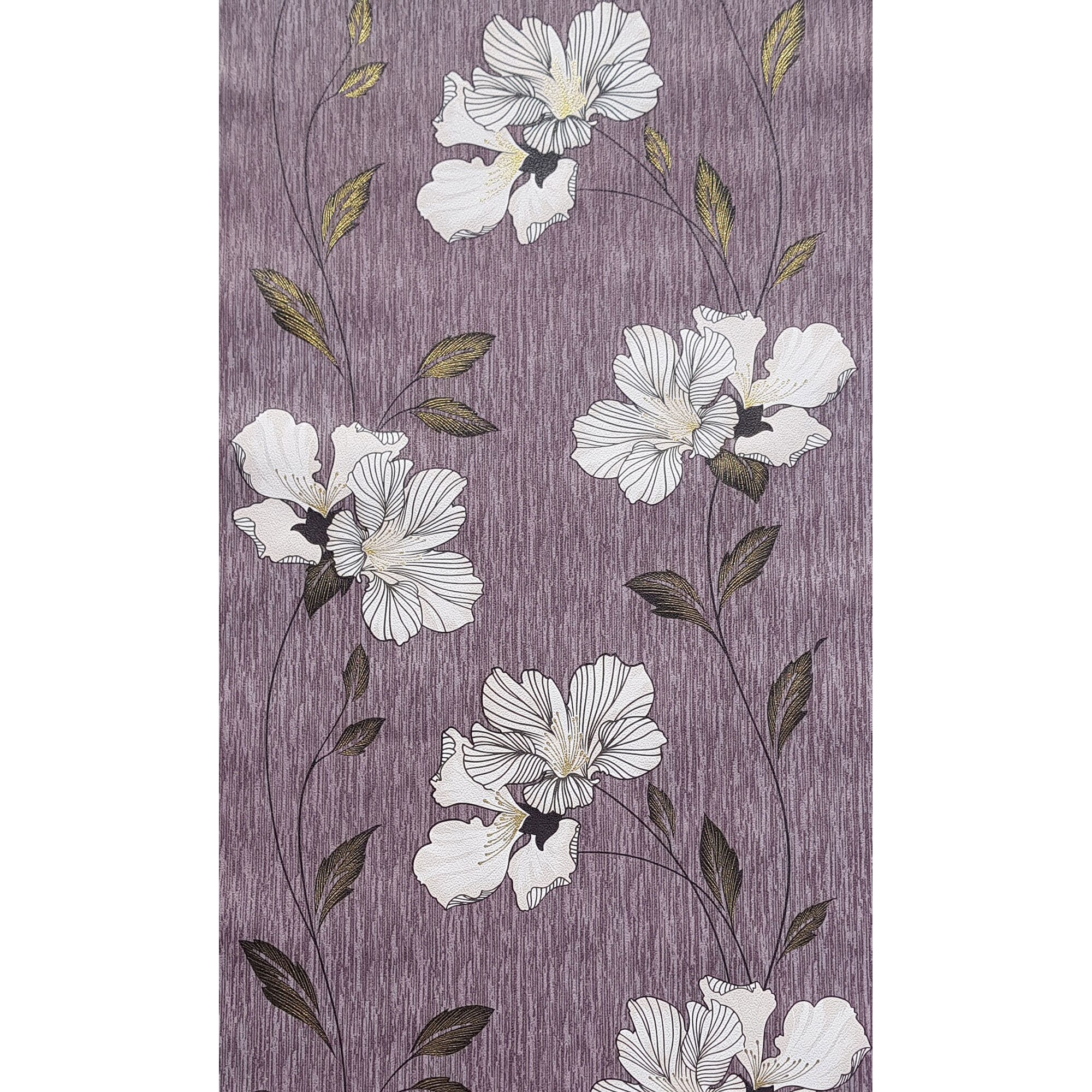 Tapet DEGRETS 058-08 hartie Gloria maro sizes 0.53m x 10.05m = 5.3 mp