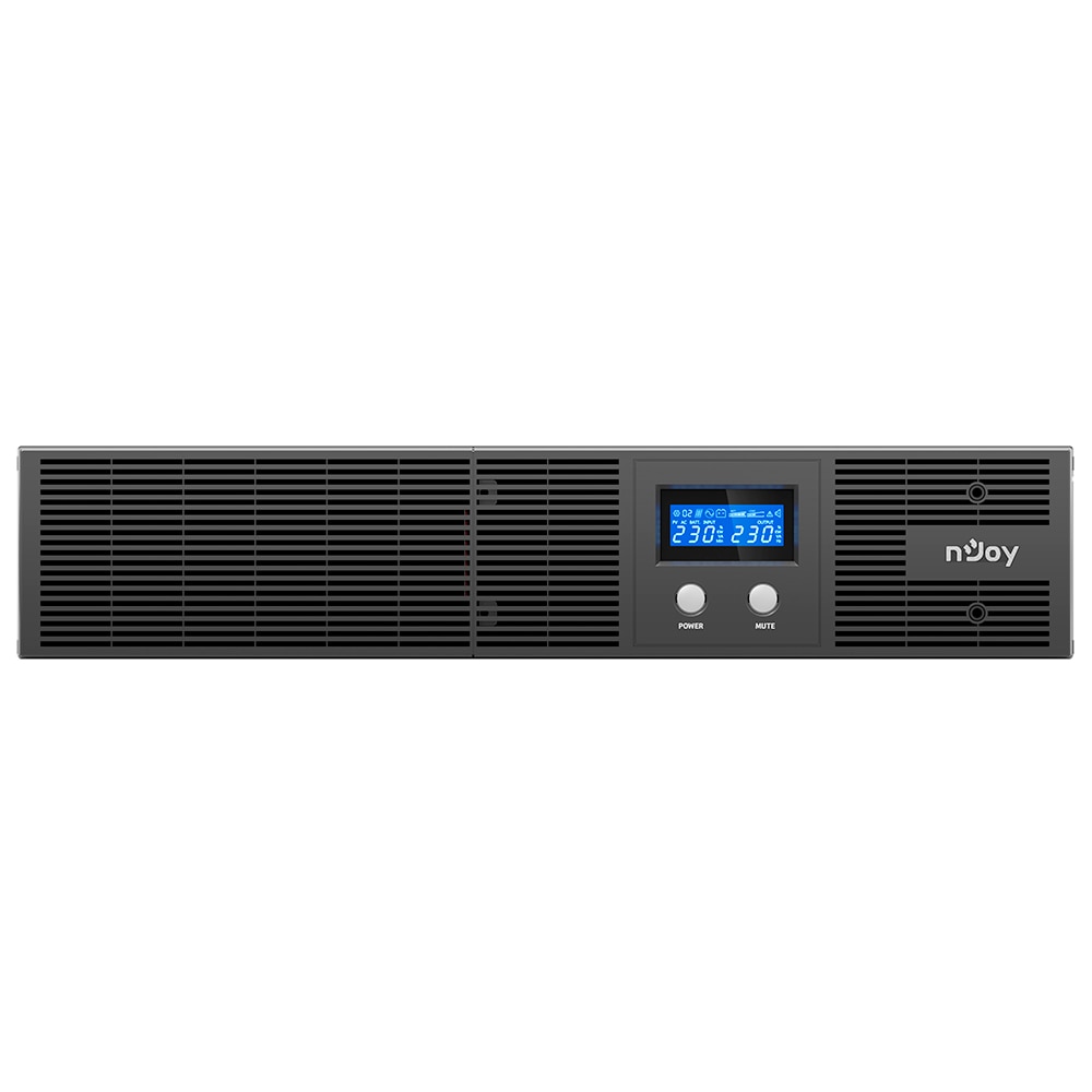 UPS nJoy Argus 3000, 3000VA/1800W, LCD Display, 8 IEC C13 cu