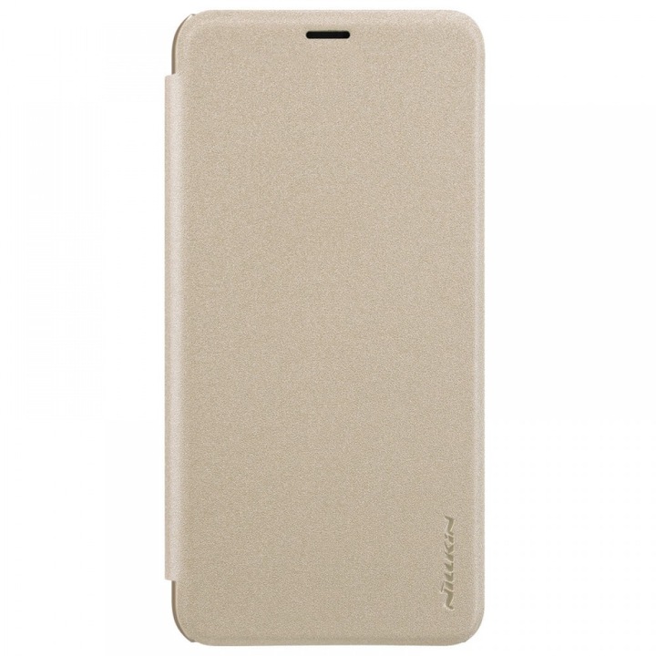 Nillkin Sparkle Huawei Y7 Prime 2018 flip tok,Arany