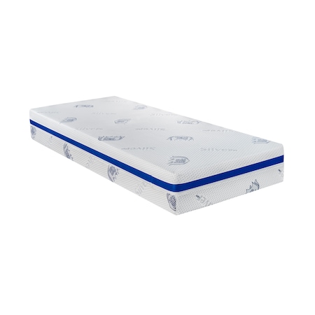 Saltea ortopedica DIVAFLEX Duo-arcuri impachetate, 200x200x24cm, cu arcuri individuale, spuma poliuretanica, hipoalergenic, reversibila, antibacterian, fir cu ioni de argint, sistem aerisire, fermitate moale/ferma